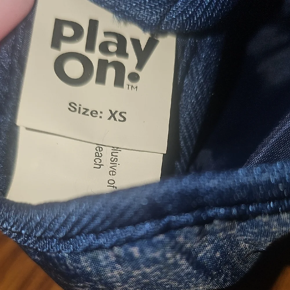 Play On Blue Denim Dog Harness Size XSMALL